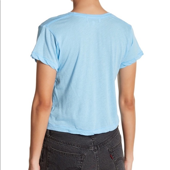 NEW Graphic Wildfox Spring Break crop top - Picture 2 of 5